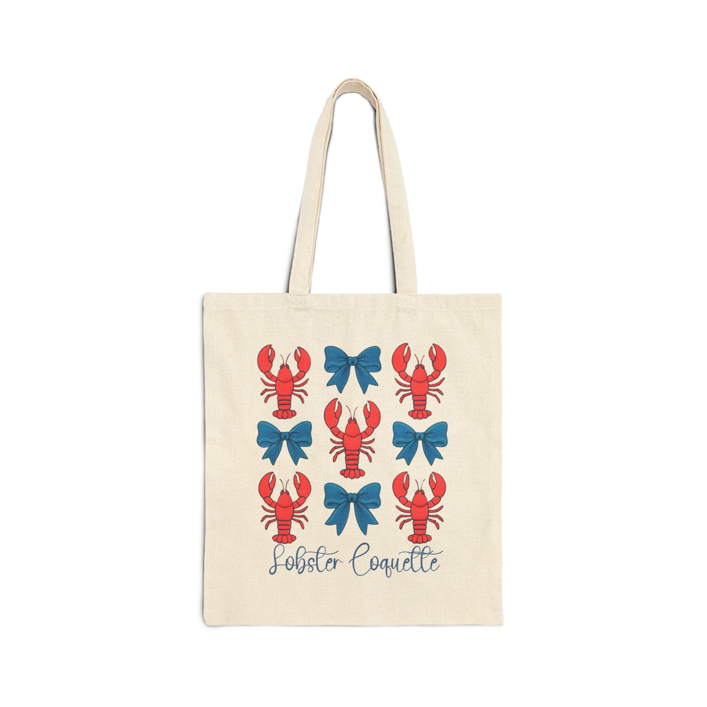 Tote Bag Lobster Party Cotton Tote Bag Beach Bag Reusable Grocery Tote Eco-Friendly Gift Lobster Lover Tote Festivals and Picnics