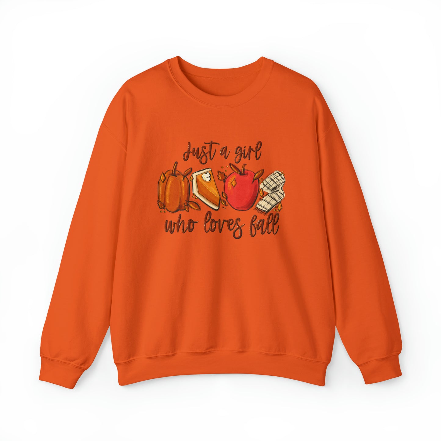 Just a Girl Who Loves Fall Sweatshirt