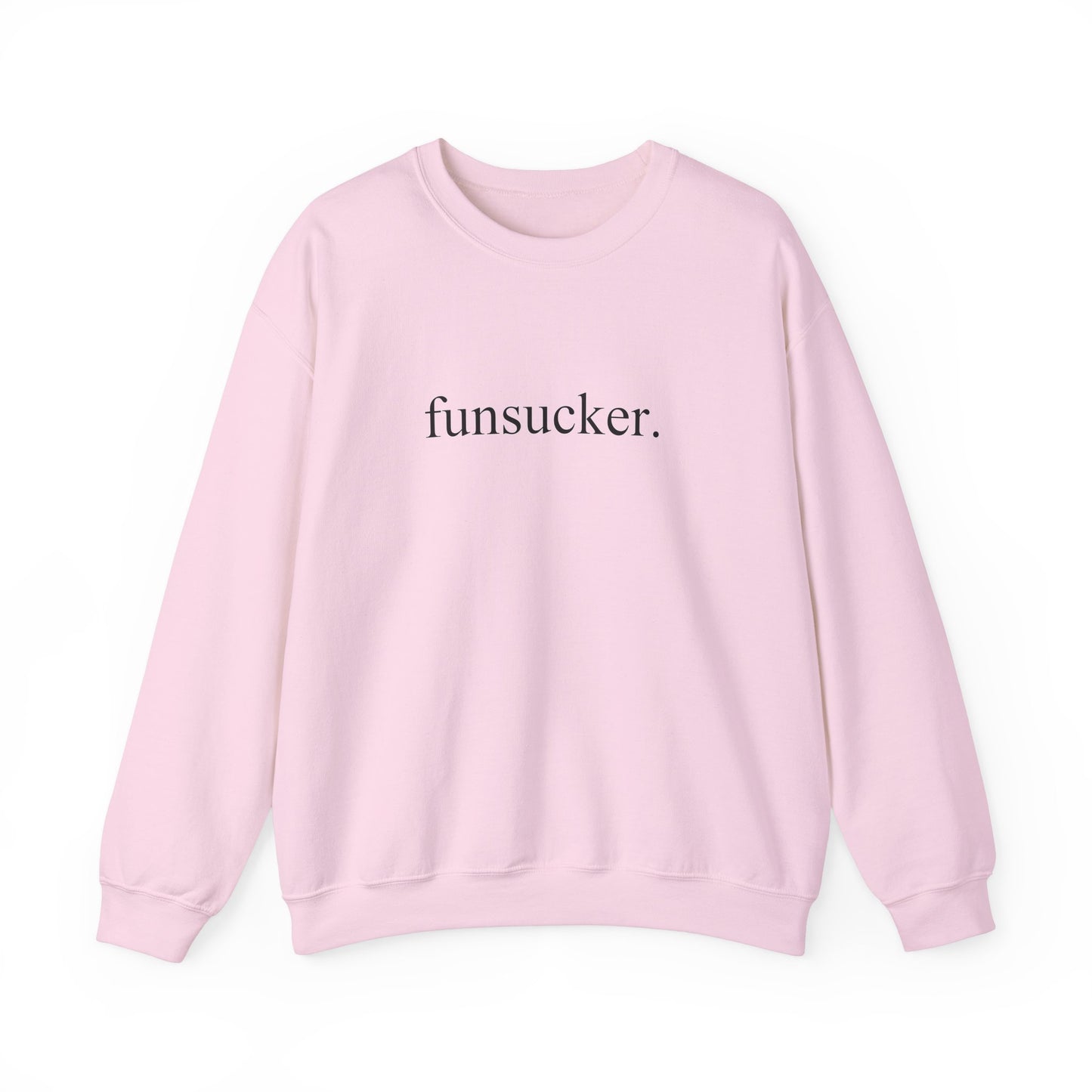 Sweatshirt Funsucker Introvert Anti-Social Crewneck Sweatshirt