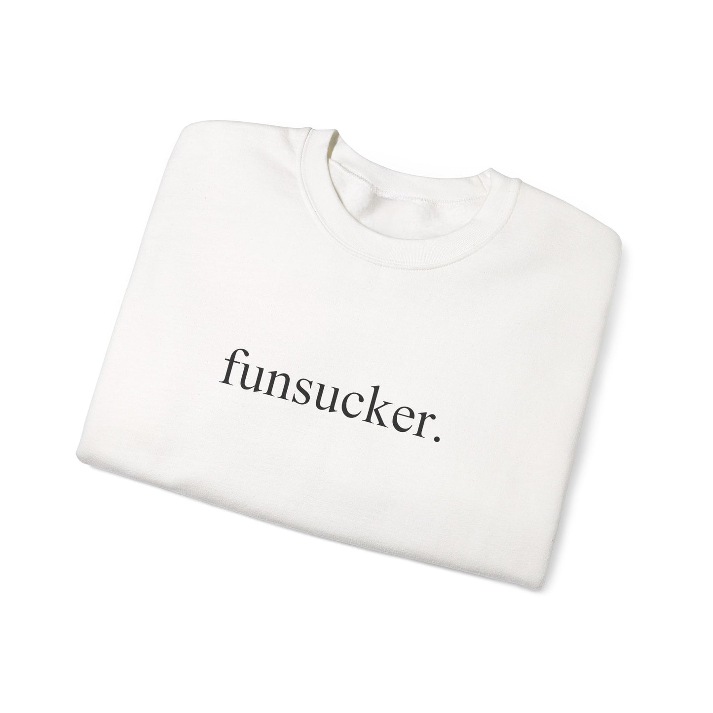 Sweatshirt Funsucker Introvert Anti-Social Crewneck Sweatshirt