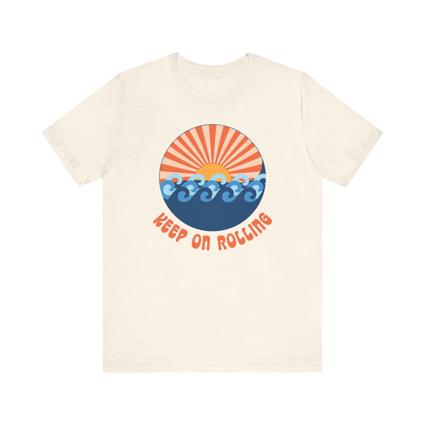Keep on Rolling Summer Waves T-Shirt