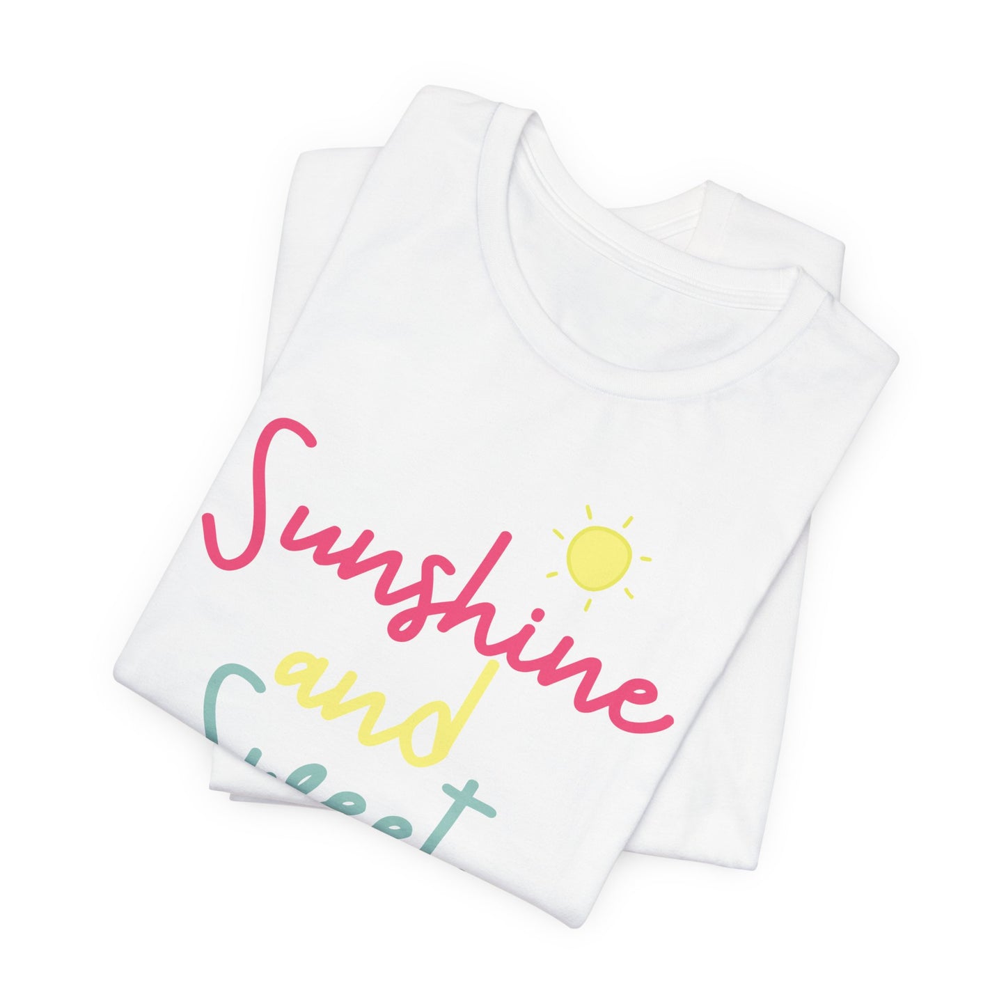 T-Shirt Sunshine and Sweet Tea Summertime Drinks Shirt