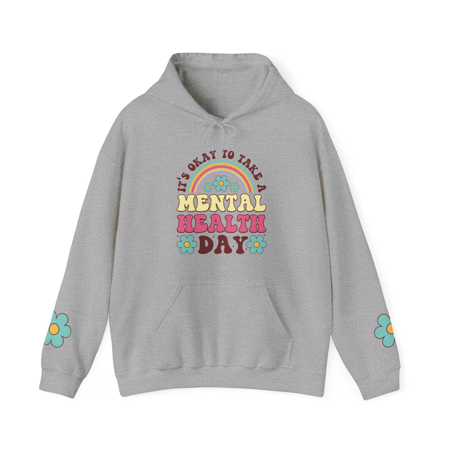 Mental Health Day Hoodie Sweatshirt For Those Who Need A Break Shirt Gift For The Stressed Take A Mental Day From Anxiety