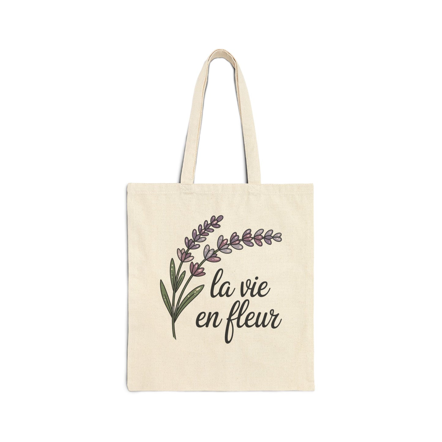 Tote Bag Chateaucore Lavender Floral Eco-Friendly Garden Lovers Gift for Mothers Day Weekend Outings Life in Flowers