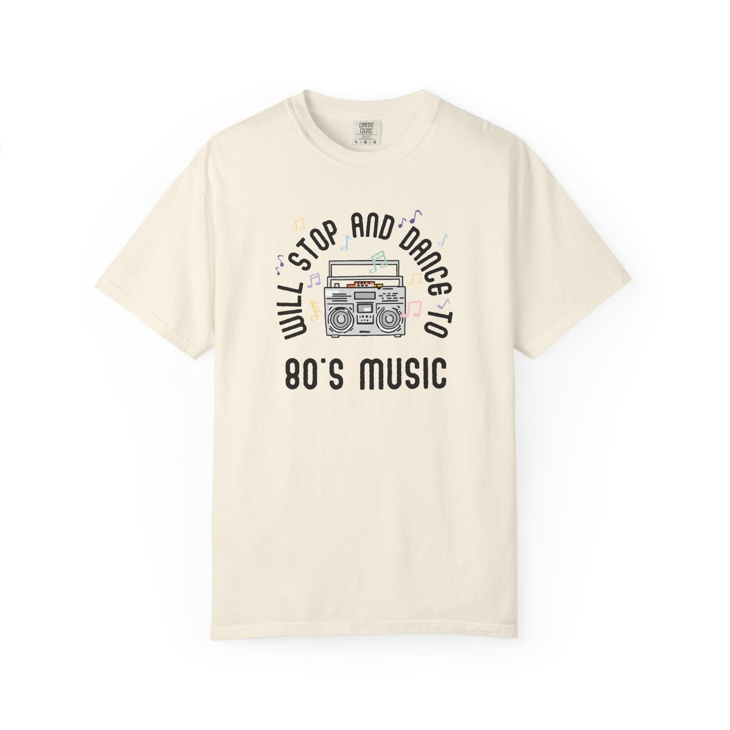 T-Shirt 80's Music Unisex Tee Retro Dance Vibes for the 80's Fans GenX Shirt