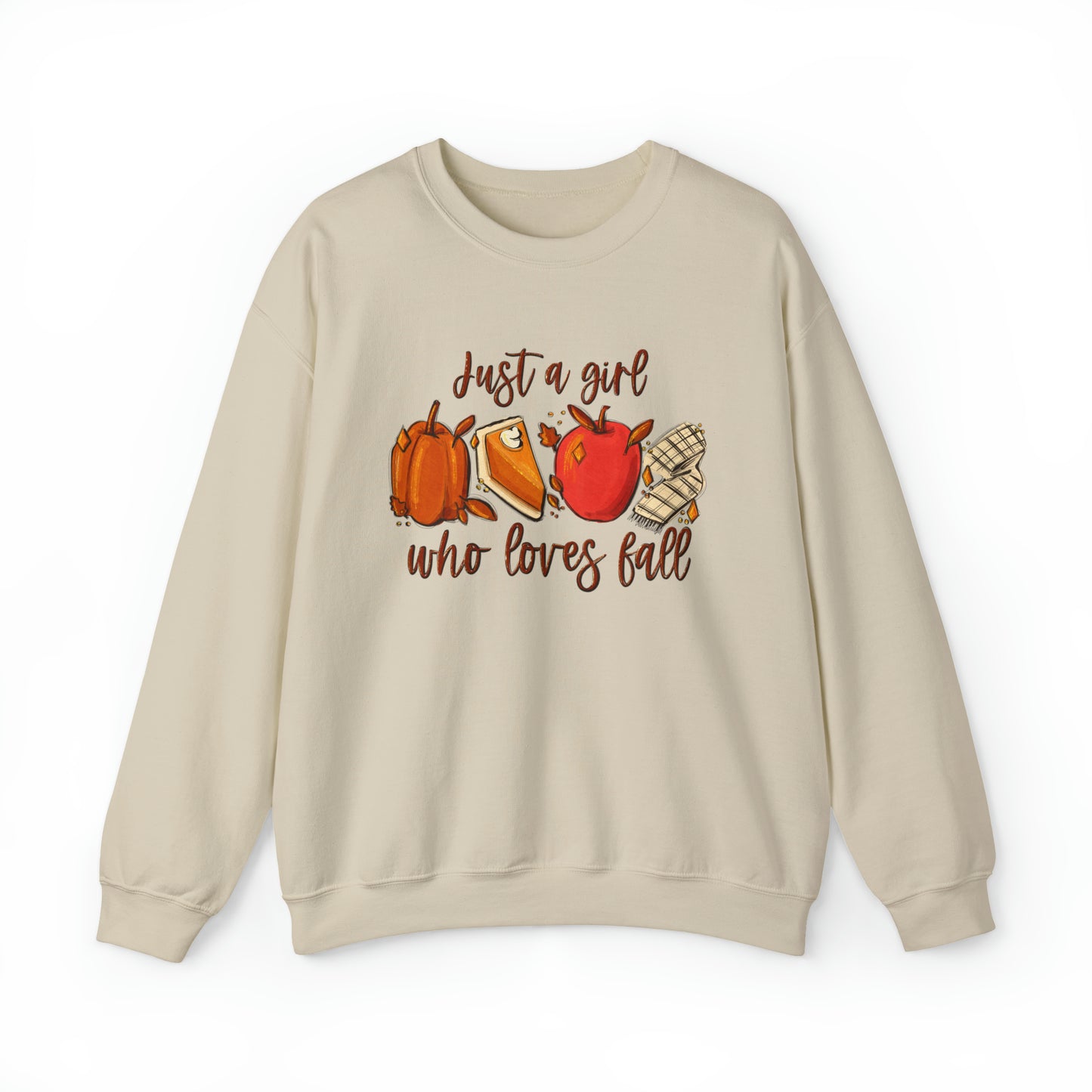 Just a Girl Who Loves Fall Sweatshirt