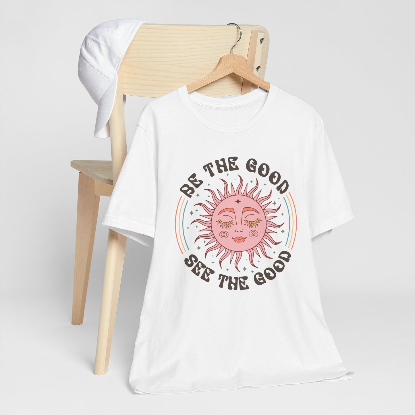 T-Shirt Be the Good See the Good Vibes Unisex Tee