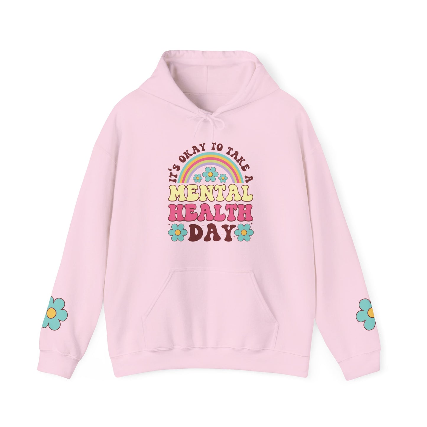 Mental Health Day Hoodie Sweatshirt For Those Who Need A Break Shirt Gift For The Stressed Take A Mental Day From Anxiety