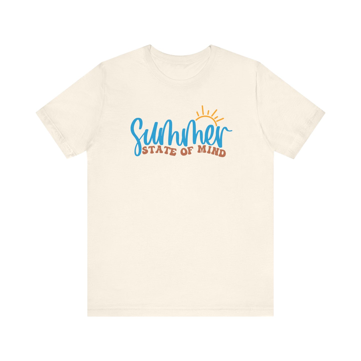 T-Shirt Summer State of Mind Summer Shirt For Summer Lovers Love The Sun Sunshine State Of Mind Tee