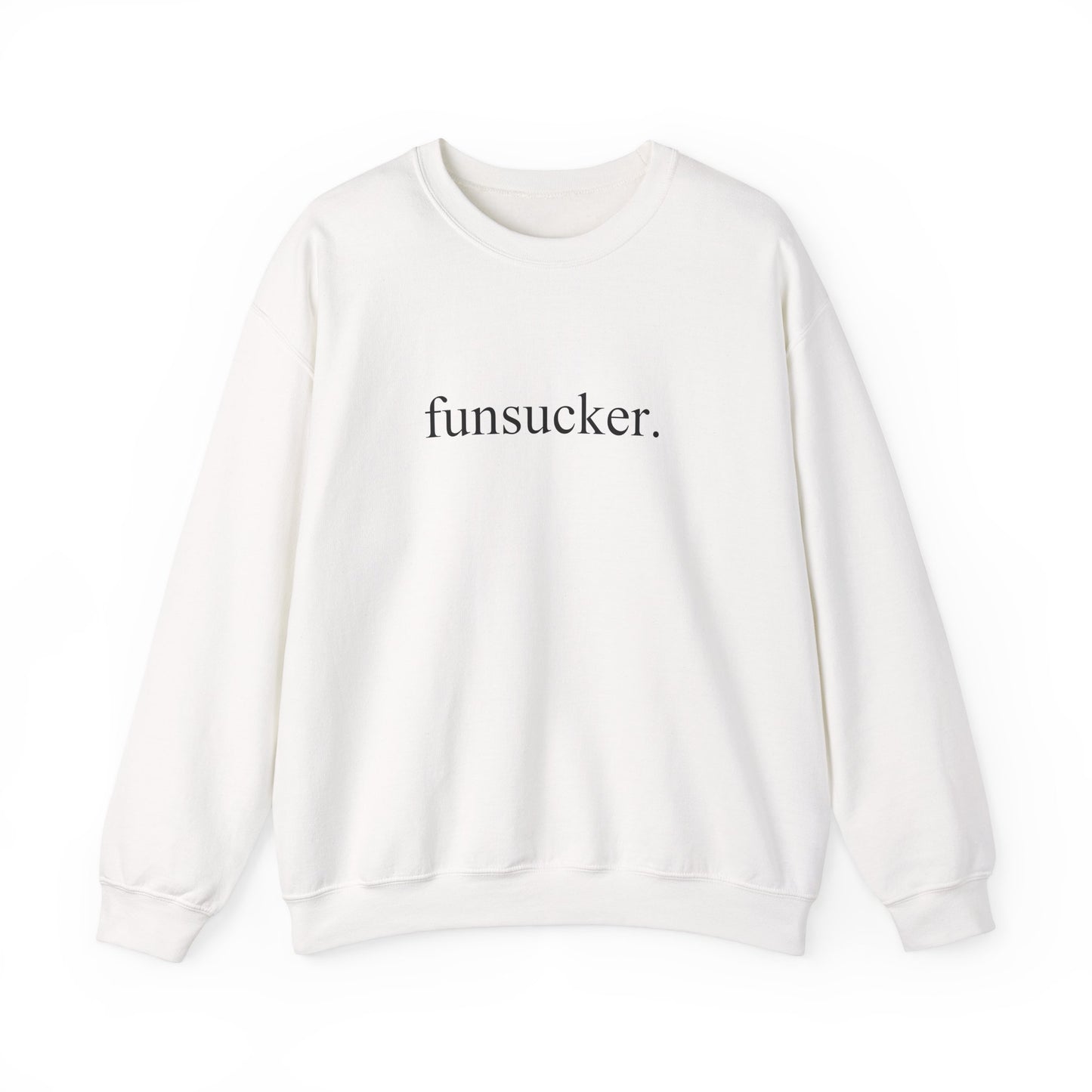 Sweatshirt Funsucker Introvert Anti-Social Crewneck Sweatshirt