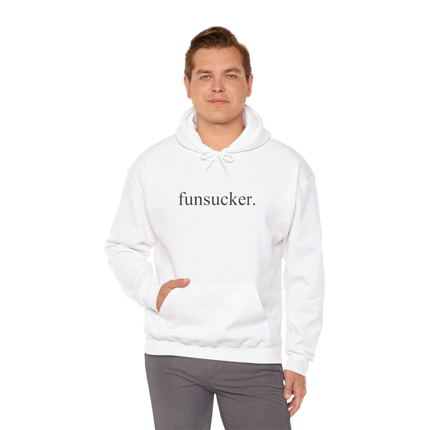 Hoodie Funsucker Introvert Anti-Social Hooded Sweatshirt