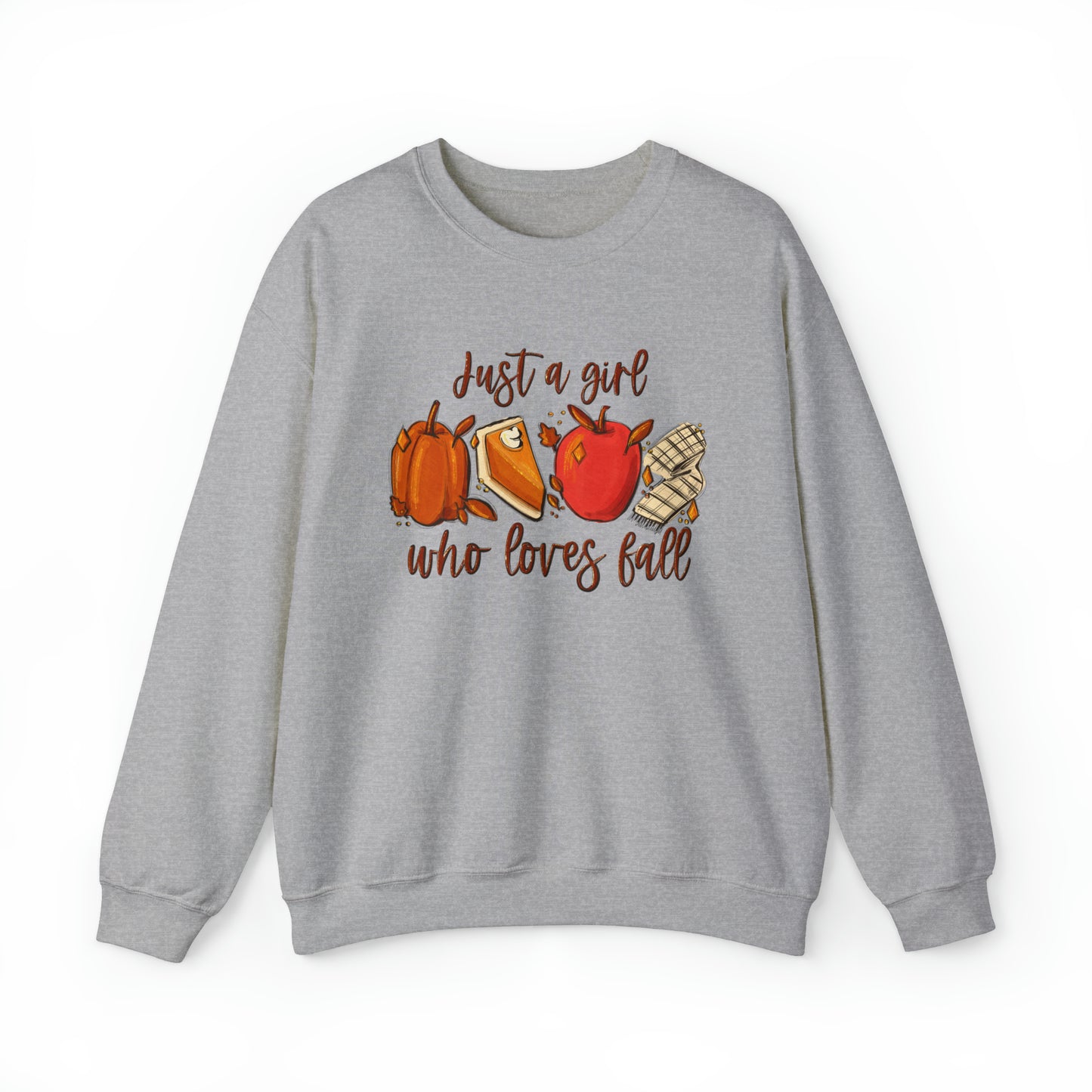 Just a Girl Who Loves Fall Sweatshirt