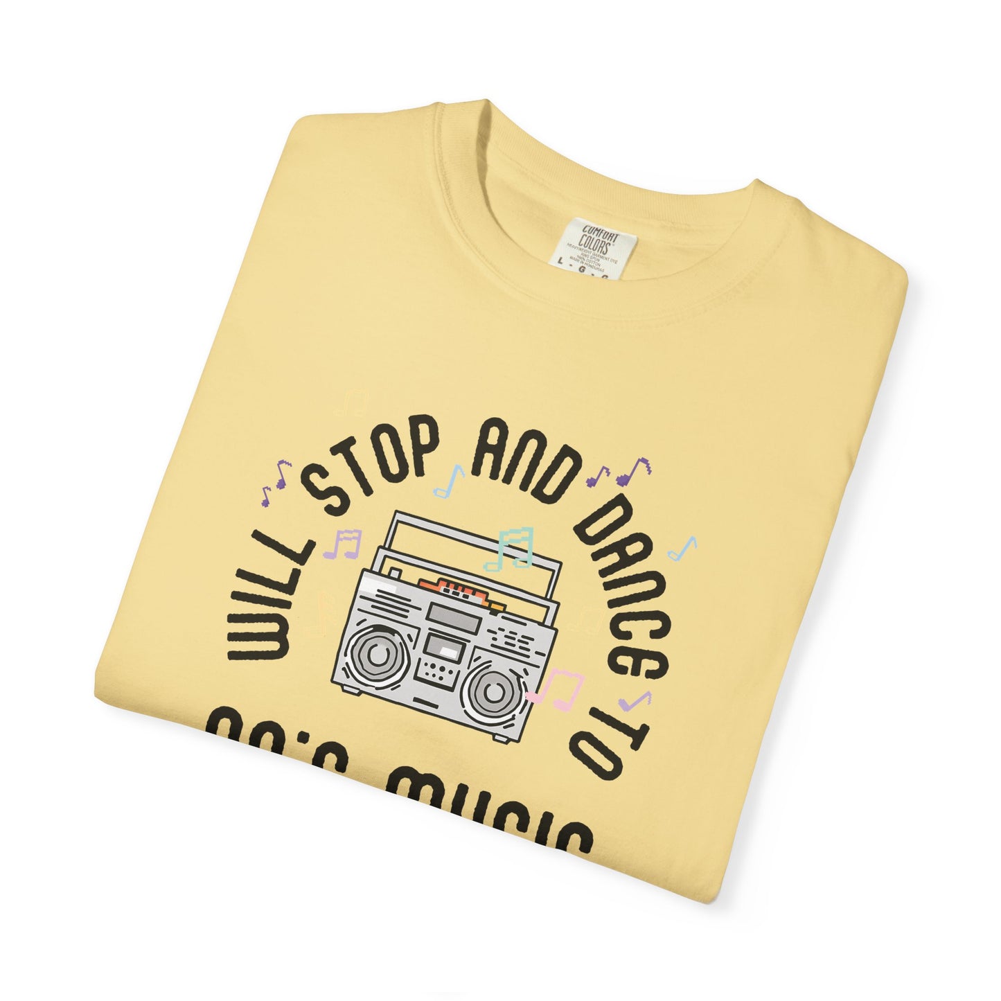 T-Shirt 80's Music Unisex Tee Retro Dance Vibes for the 80's Fans GenX Shirt