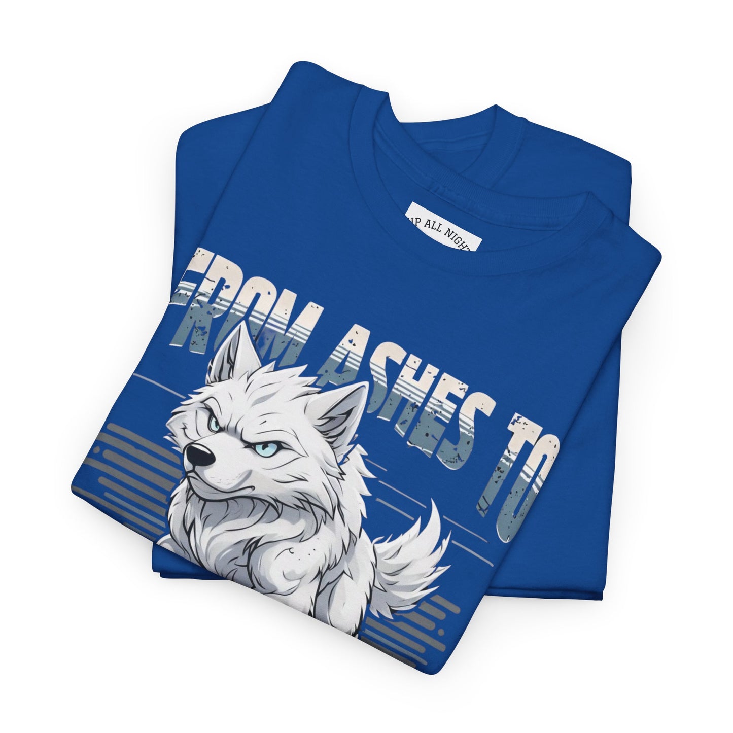T-Shirt Dire Wolf Hybrid Tee From Ashes to Alpha Shirt for Sci-Fi fans lovers Gift for Direwolf fans Fantasy Shirt