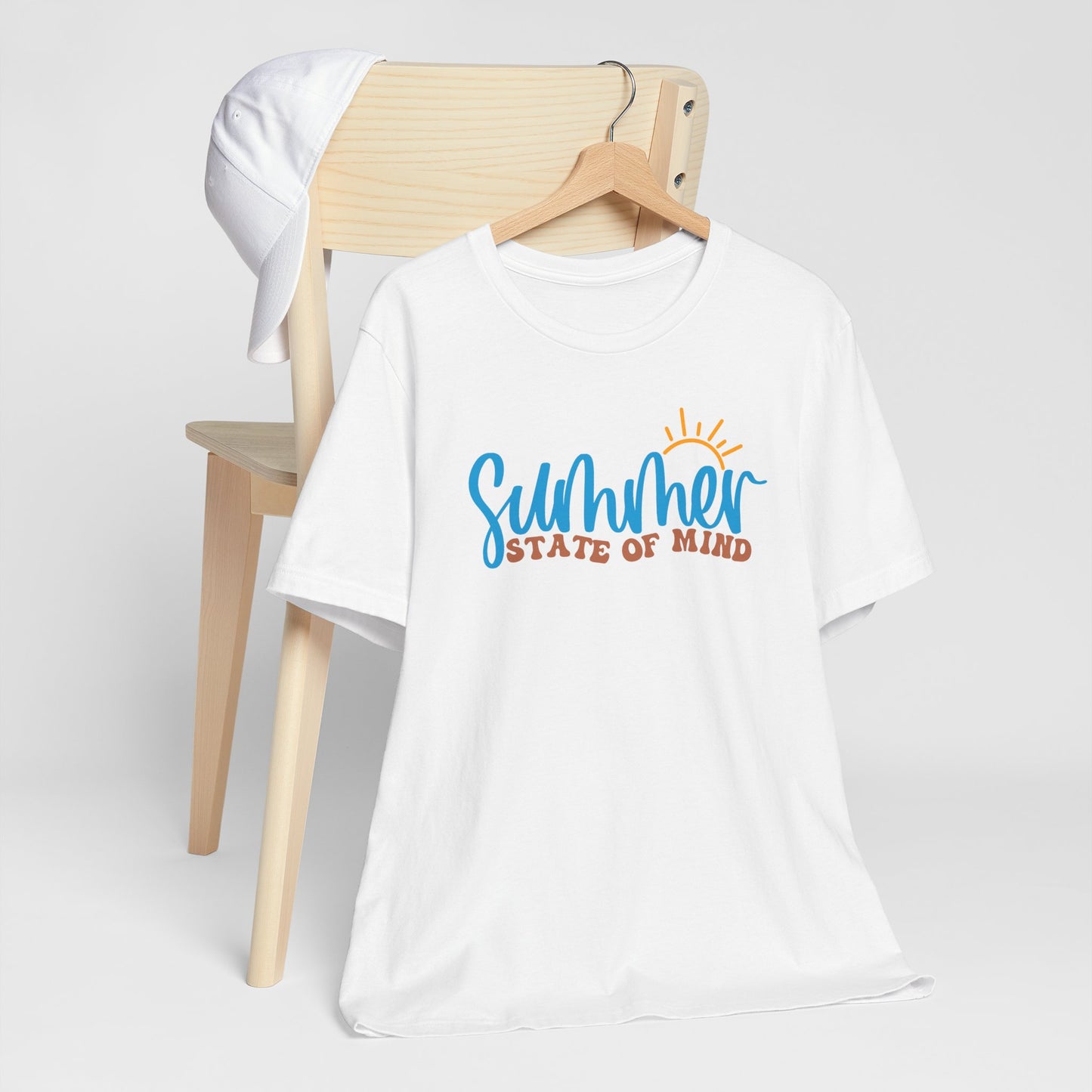 T-Shirt Summer State of Mind Summer Shirt For Summer Lovers Love The Sun Sunshine State Of Mind Tee