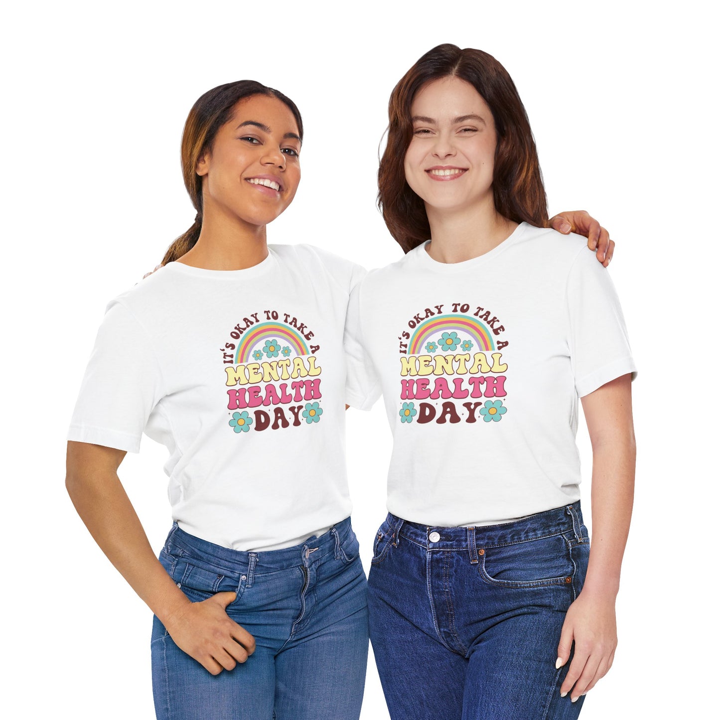 T-Shirt Mental Health Day Shirt Gift for Those That Need A Break Take a Mental Day Shirt
