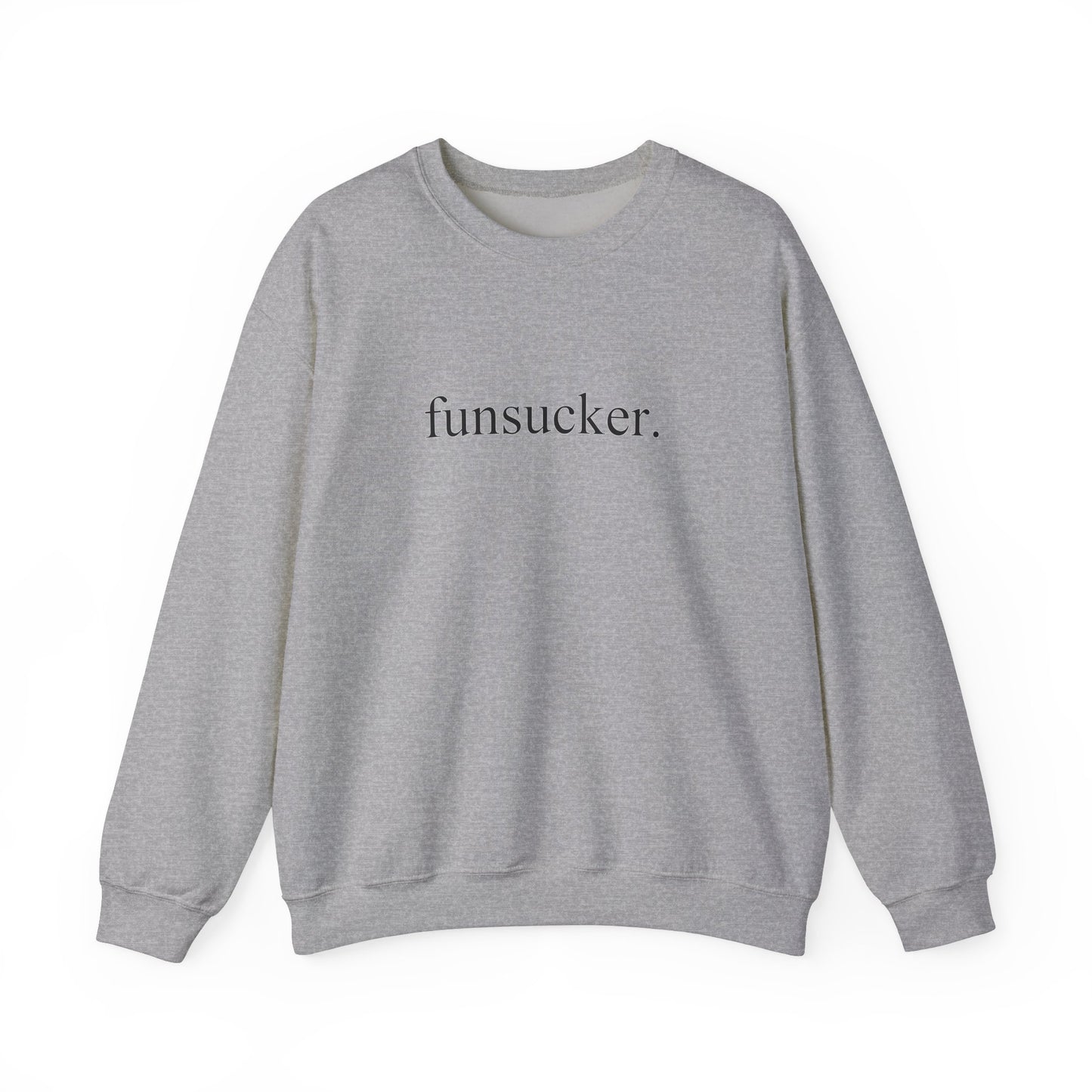 Sweatshirt Funsucker Introvert Anti-Social Crewneck Sweatshirt