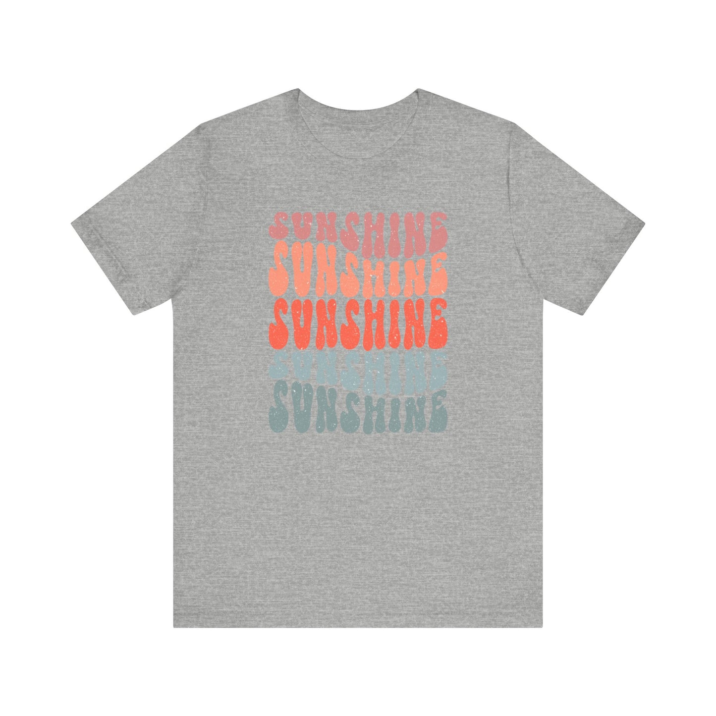 T-Shirt Retro Sunshine 70's Summer Beach Shirt For Those Who Love The Sun Sunshine Beach Tee