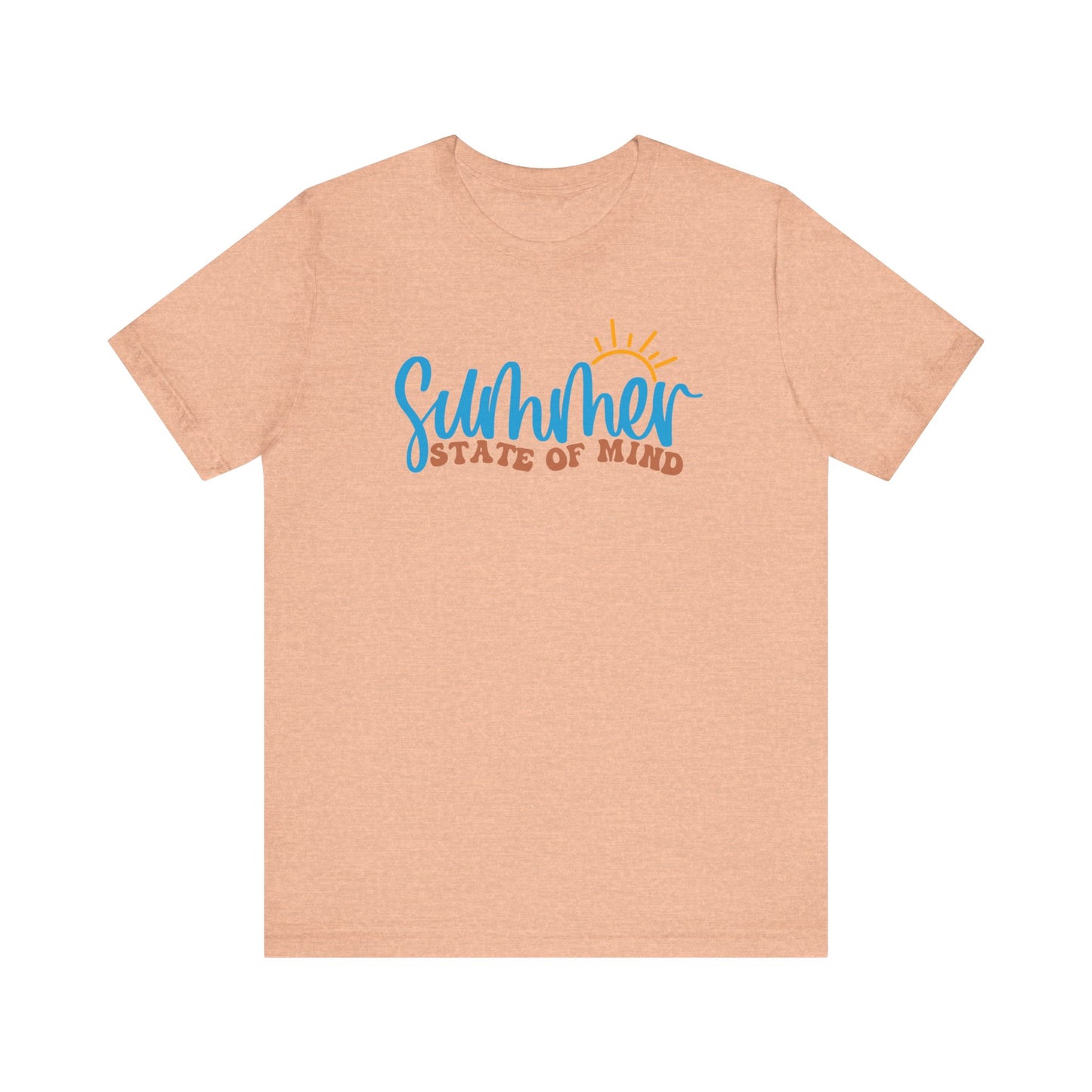 T-Shirt Summer State of Mind Summer Shirt For Summer Lovers Love The Sun Sunshine State Of Mind Tee