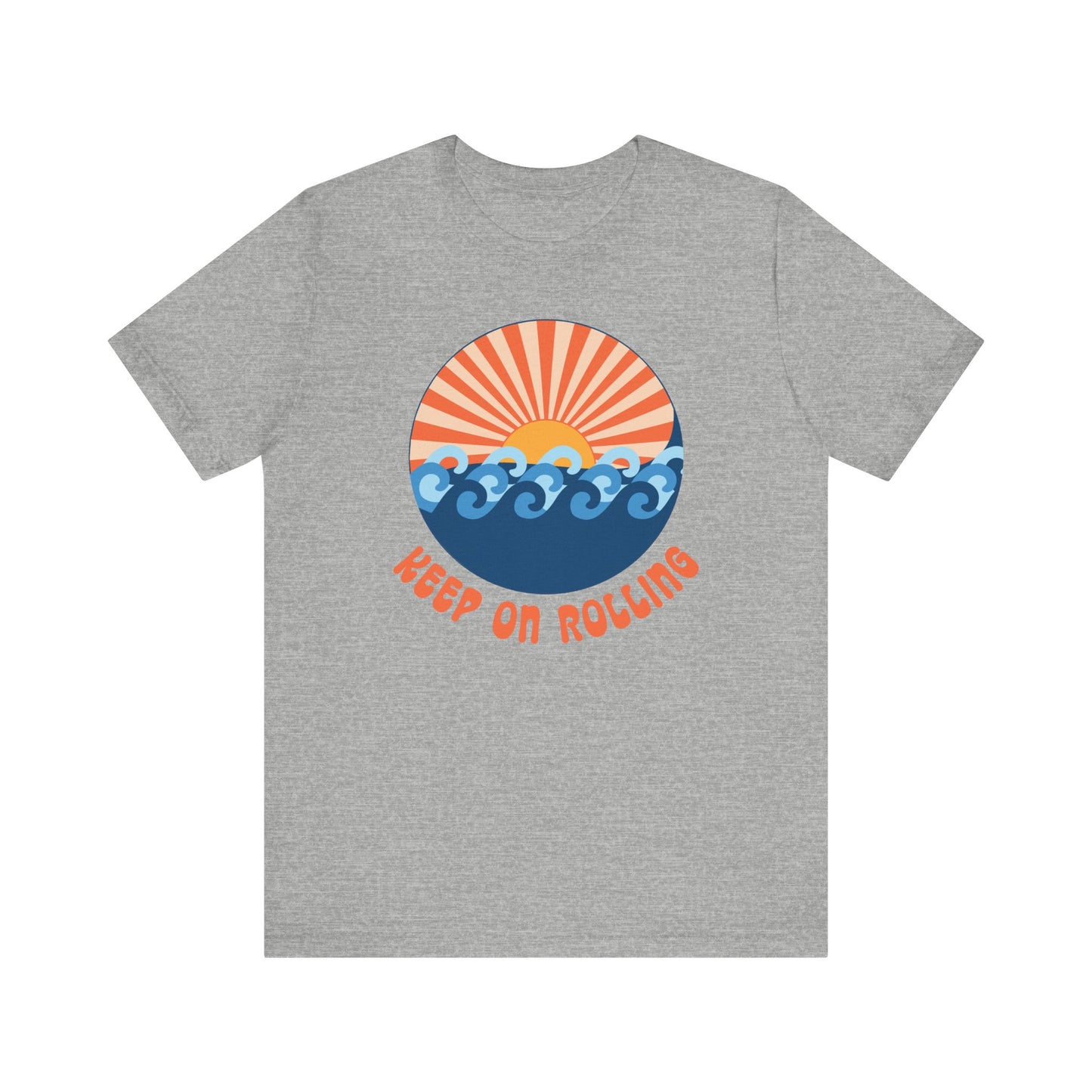 Keep on Rolling Summer Waves T-Shirt