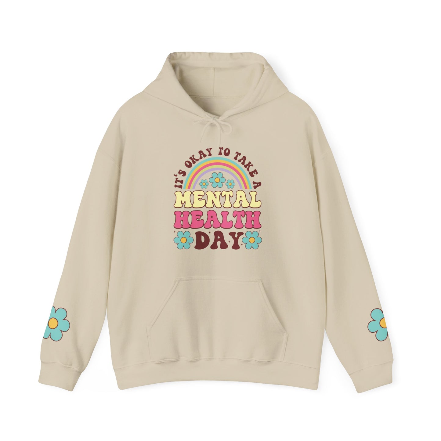 Mental Health Day Hoodie Sweatshirt For Those Who Need A Break Shirt Gift For The Stressed Take A Mental Day From Anxiety