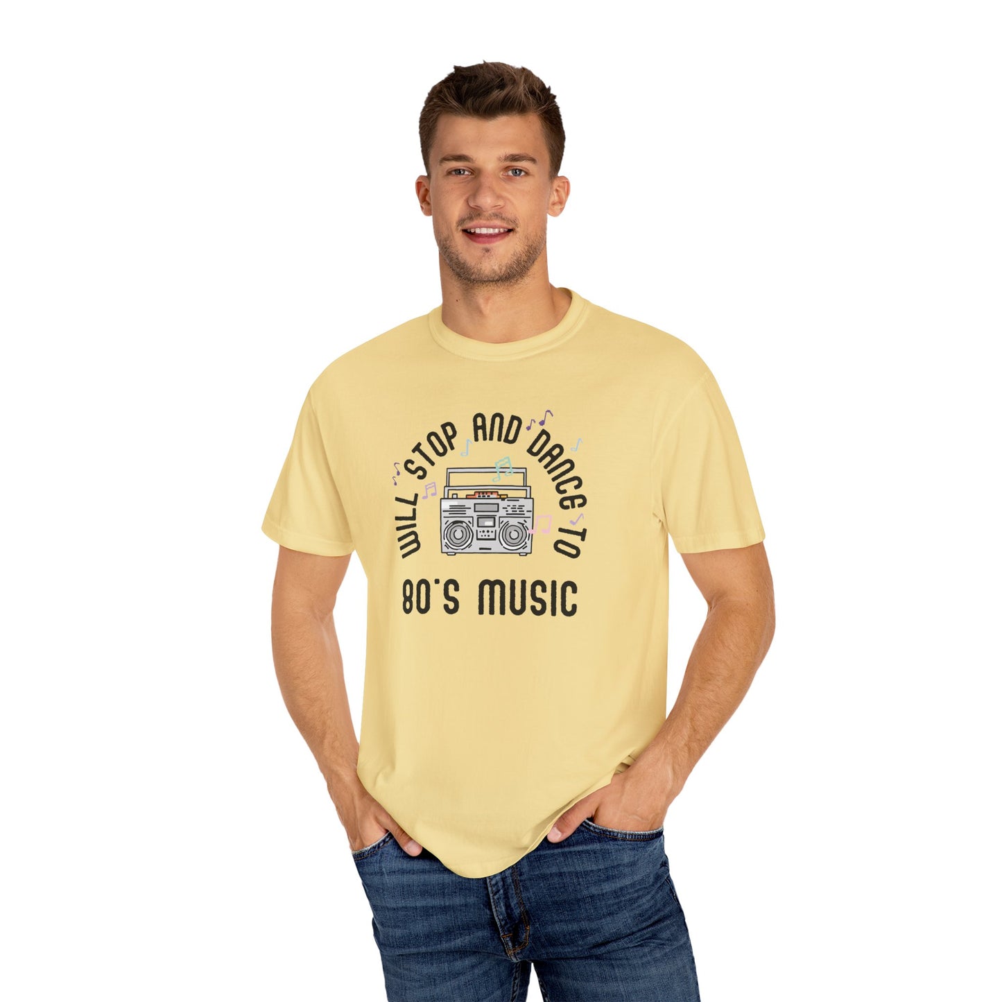 T-Shirt 80's Music Unisex Tee Retro Dance Vibes for the 80's Fans GenX Shirt