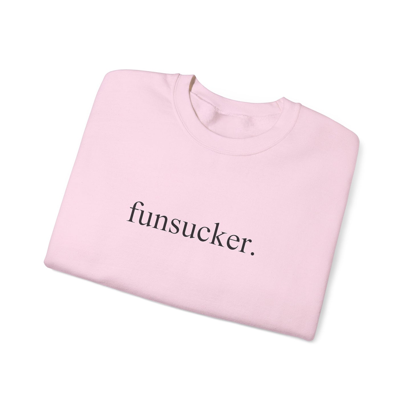 Sweatshirt Funsucker Introvert Anti-Social Crewneck Sweatshirt