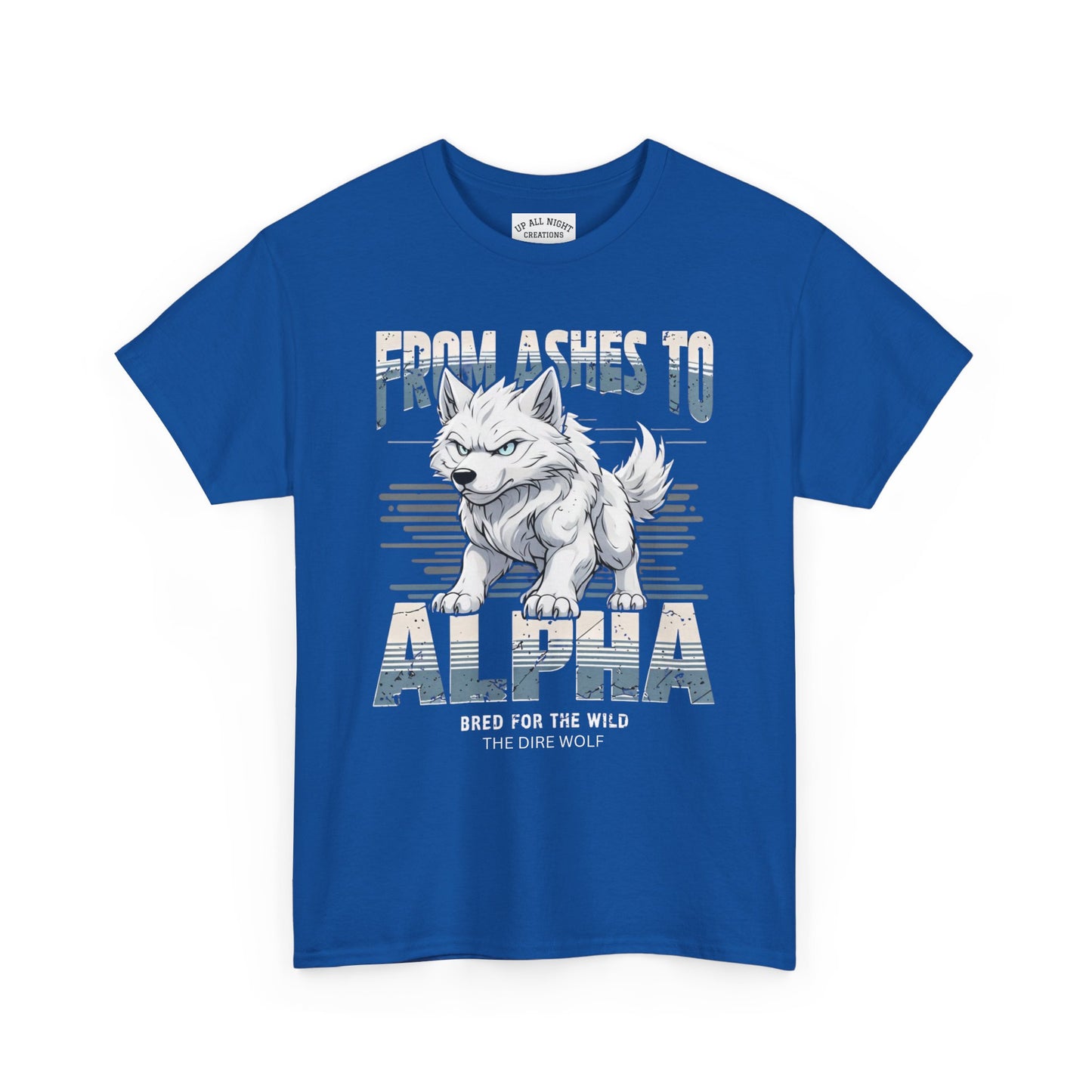 T-Shirt Dire Wolf Hybrid Tee From Ashes to Alpha Shirt for Sci-Fi fans lovers Gift for Direwolf fans Fantasy Shirt