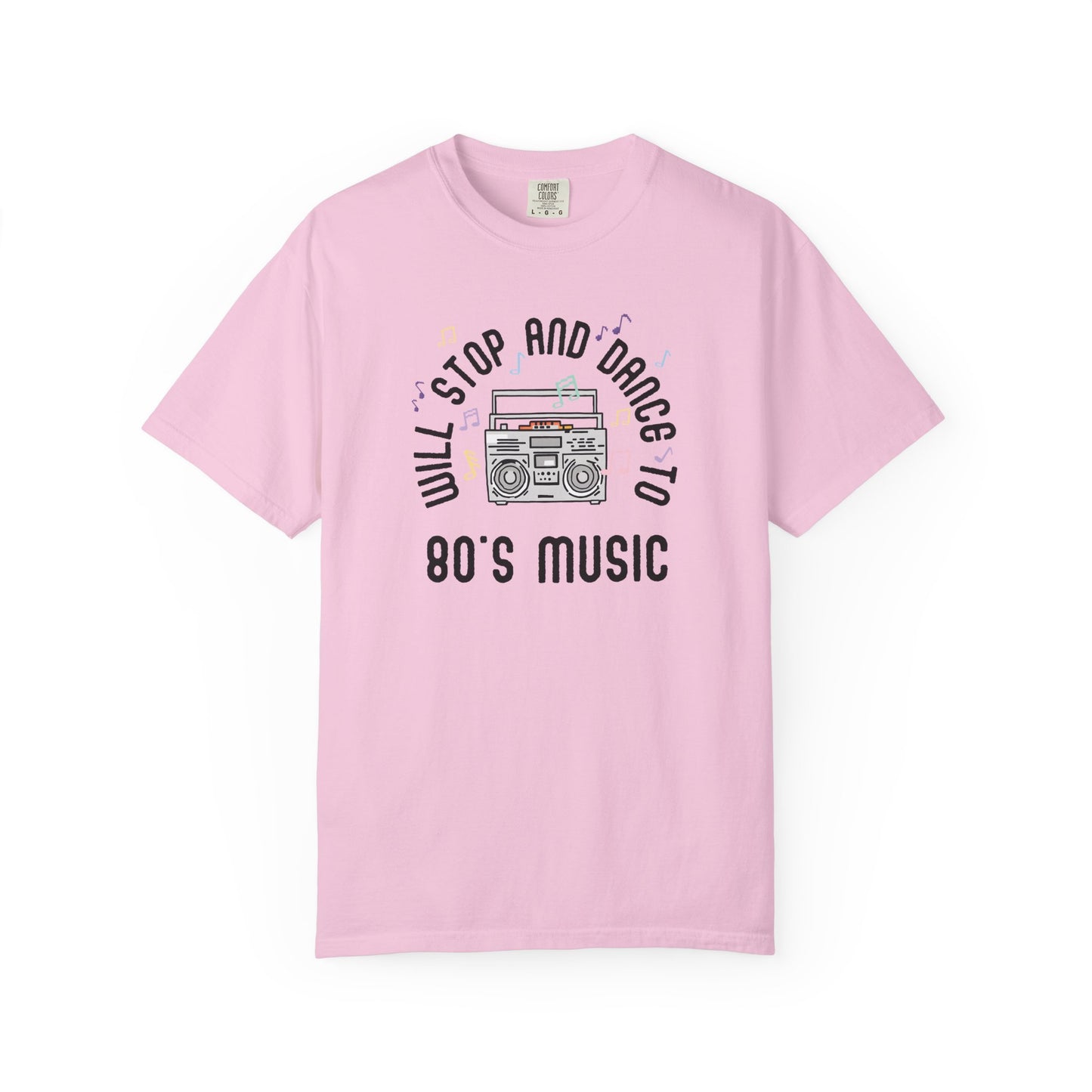 T-Shirt 80's Music Unisex Tee Retro Dance Vibes for the 80's Fans GenX Shirt