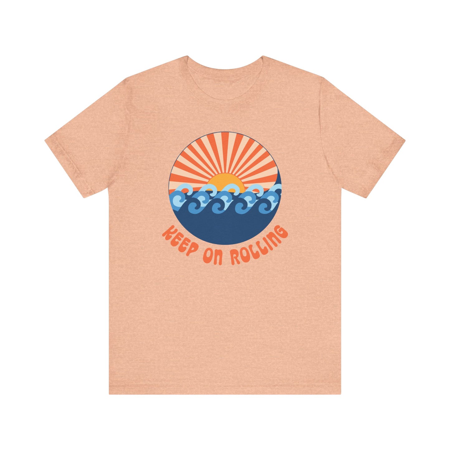 Keep on Rolling Summer Waves T-Shirt