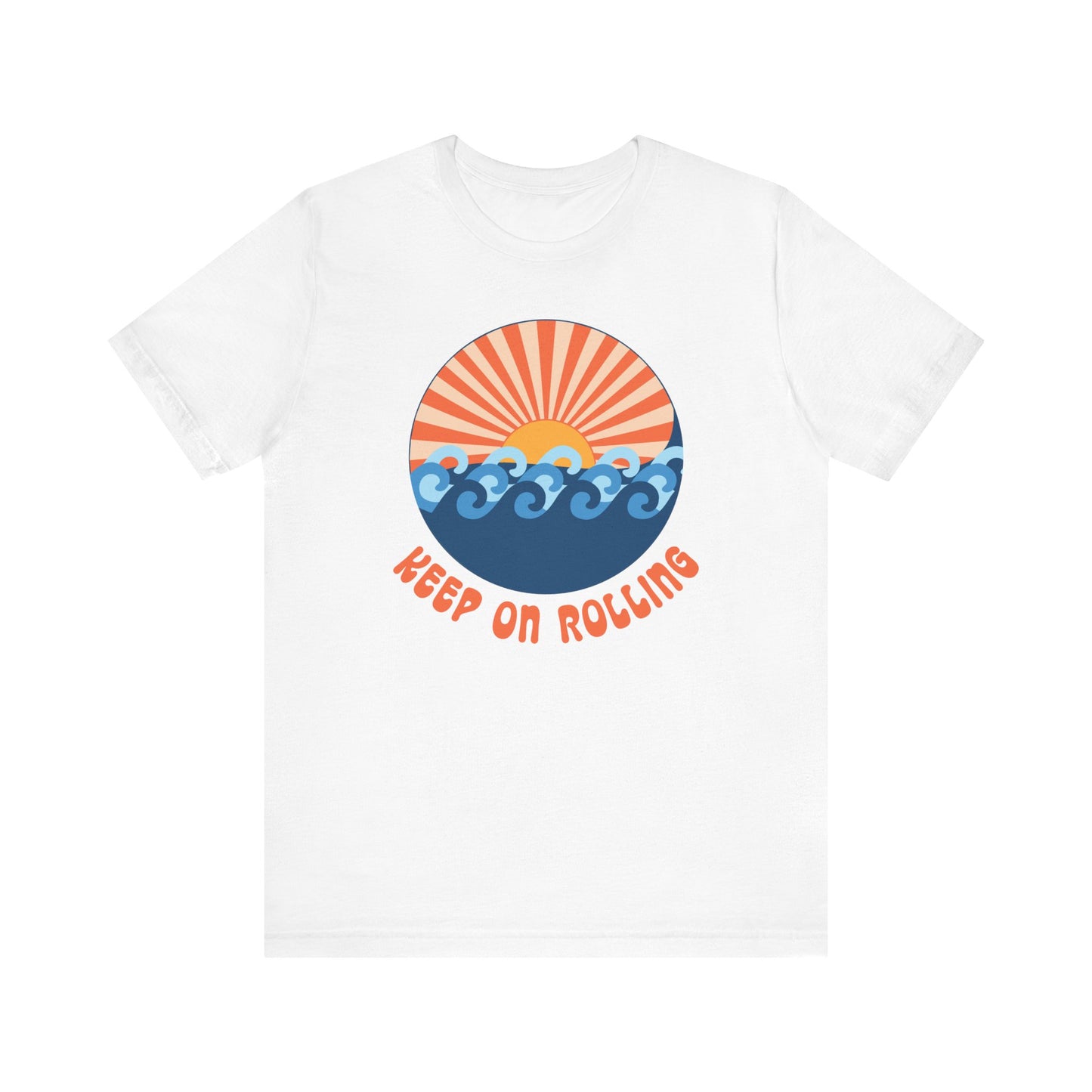 Keep on Rolling Summer Waves T-Shirt
