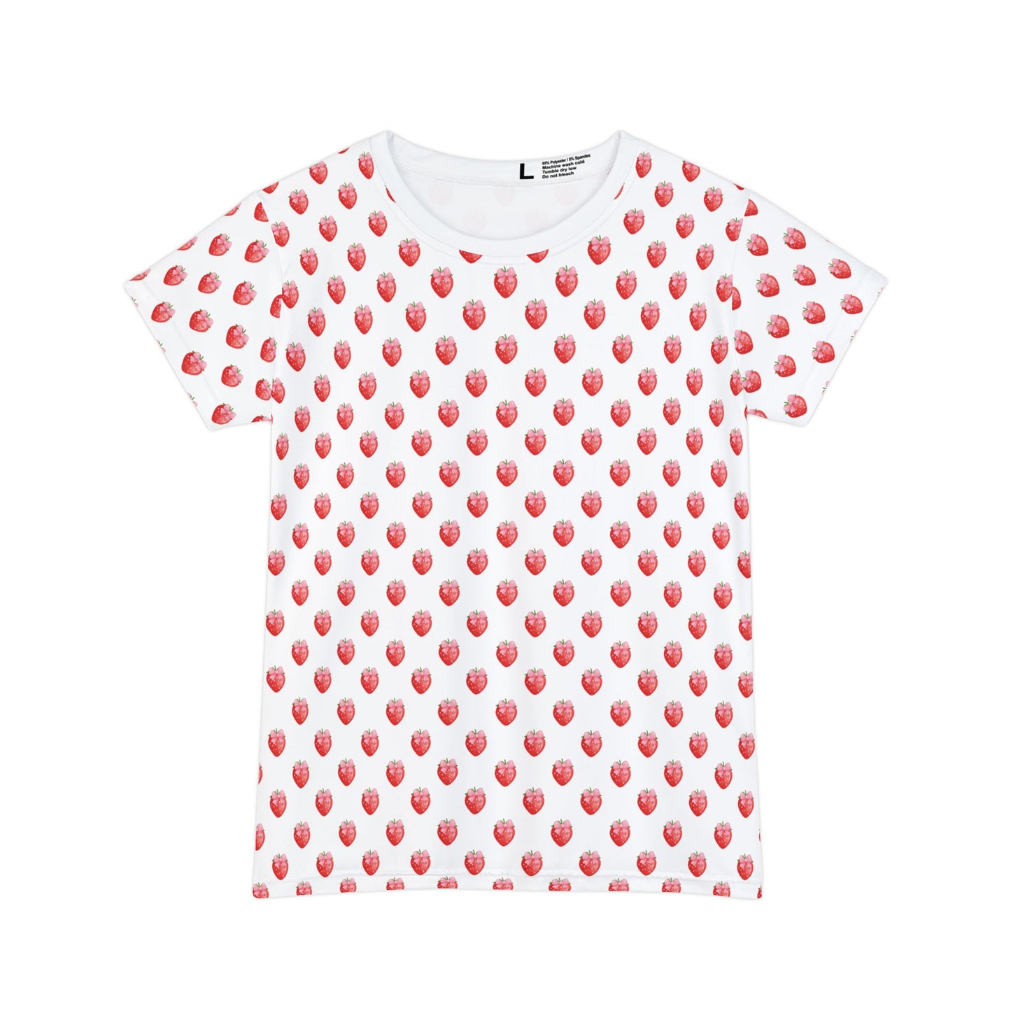 Shirt Strawberry Coquette Aesthetic Fruit Top Print Tee for Women