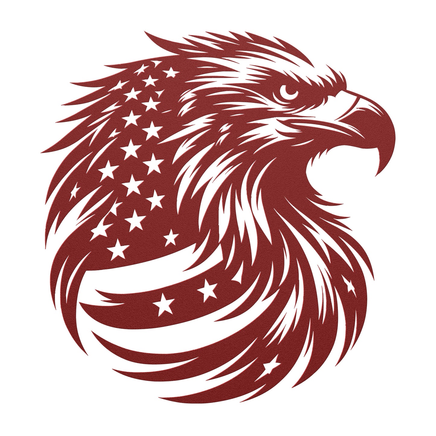 United States American Eagle Metal Sign