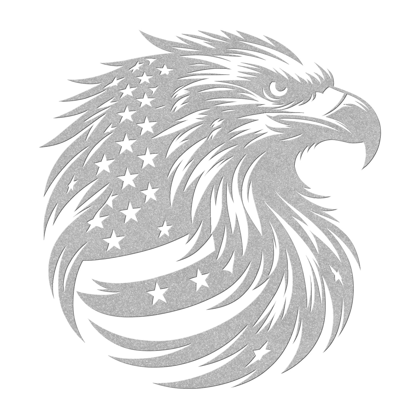 United States American Eagle Metal Sign