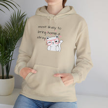 Load image into Gallery viewer, Most Likely to Bring Home a Stray Hoodie Sweatshirt
