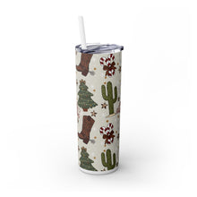 Load image into Gallery viewer, Tumbler Cowboy Christmas Design 20oz
