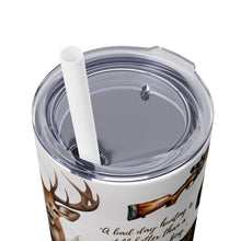 Load image into Gallery viewer, Hunting Life 20oz Skinny Tumbler with Straw
