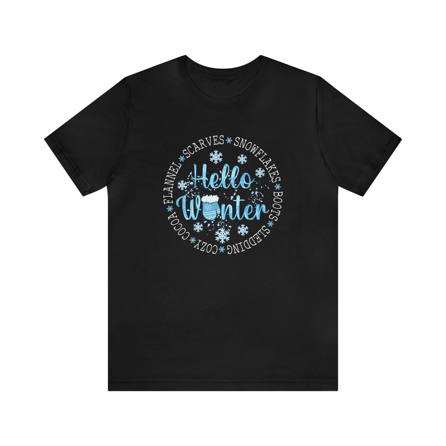 Hello Winter Holiday Tee