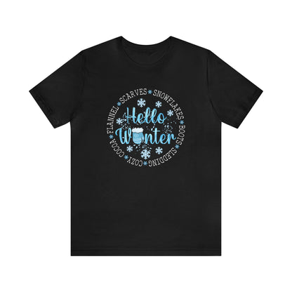 Hello Winter Holiday Tee