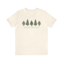 Load image into Gallery viewer, Shine Bright Christmas Tree TShirt
