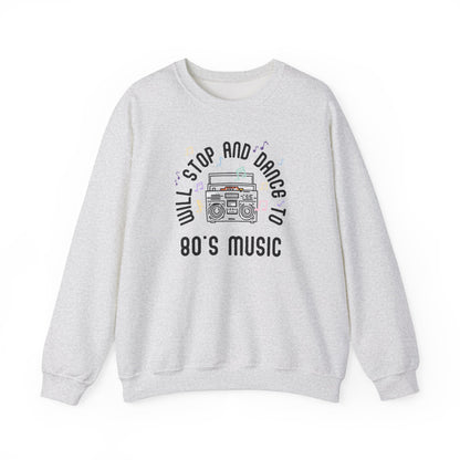 80's Music Dance Sweatshirt