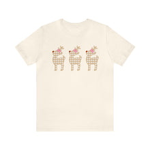 Load image into Gallery viewer, Reindeer Trio Holiday Christmas TShirt
