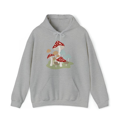 Mushroom Grouping Hoodie Sweatshirt