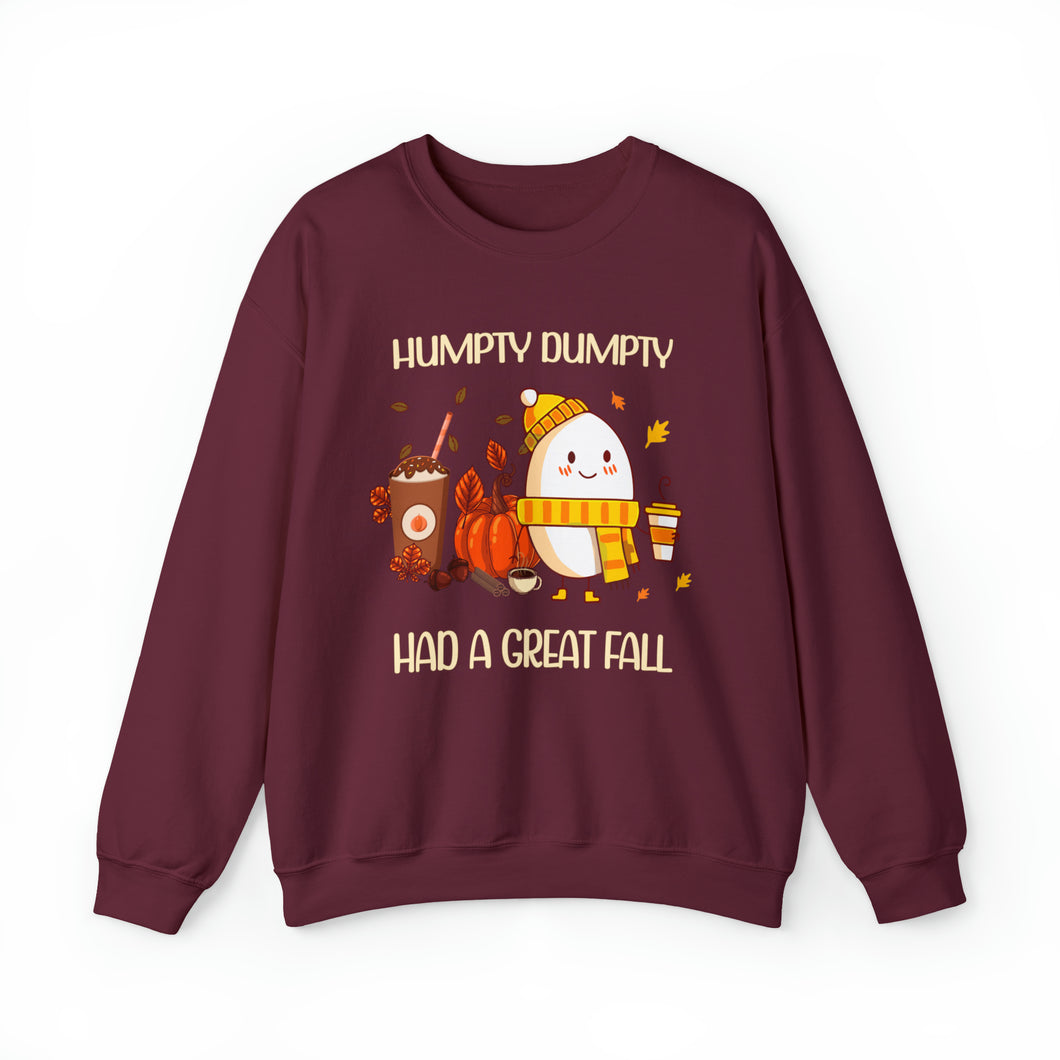 Humpty Dumpty Had A Great Fall Crewneck Sweatshirt