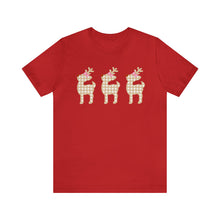 Load image into Gallery viewer, Reindeer Trio Holiday Christmas TShirt
