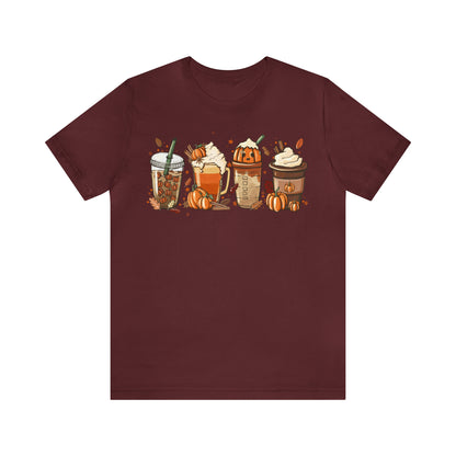 Fall Coffee Lovers Latte TShirt