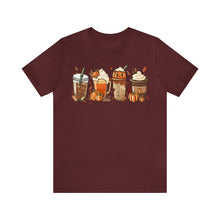 Load image into Gallery viewer, Fall Coffee Lovers Latte TShirt
