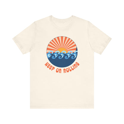 Keep on Rolling Summer Waves T-Shirt