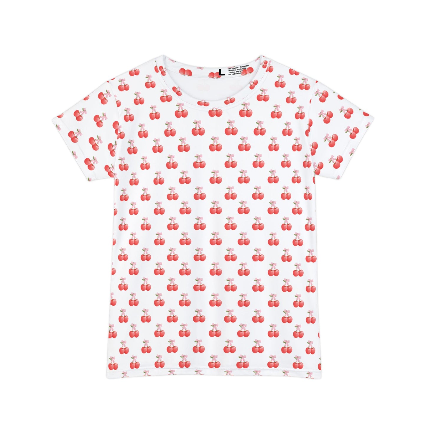 Shirt Cherries Print Coquette Pattern T-Shirt Trendy Gift for Her