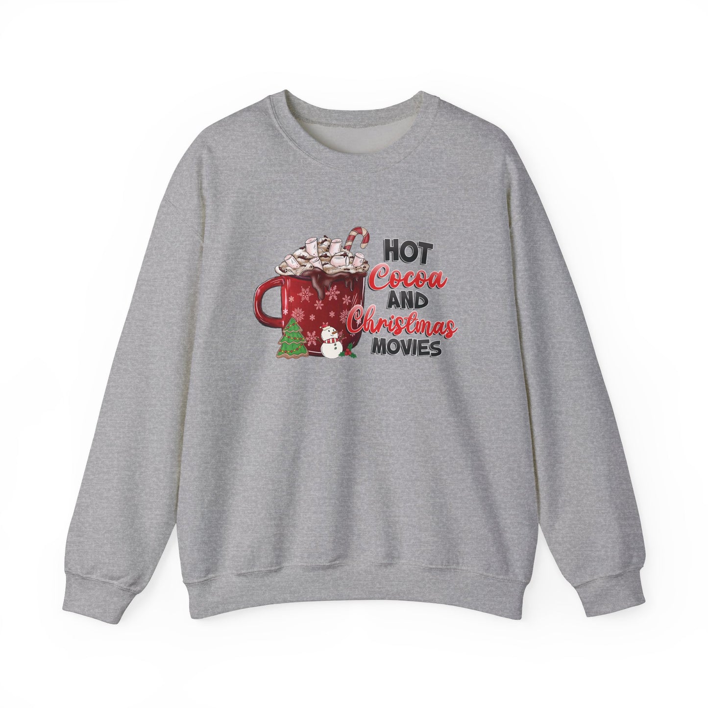 Hot Cocoa and Christmas Movies Sweatshirt